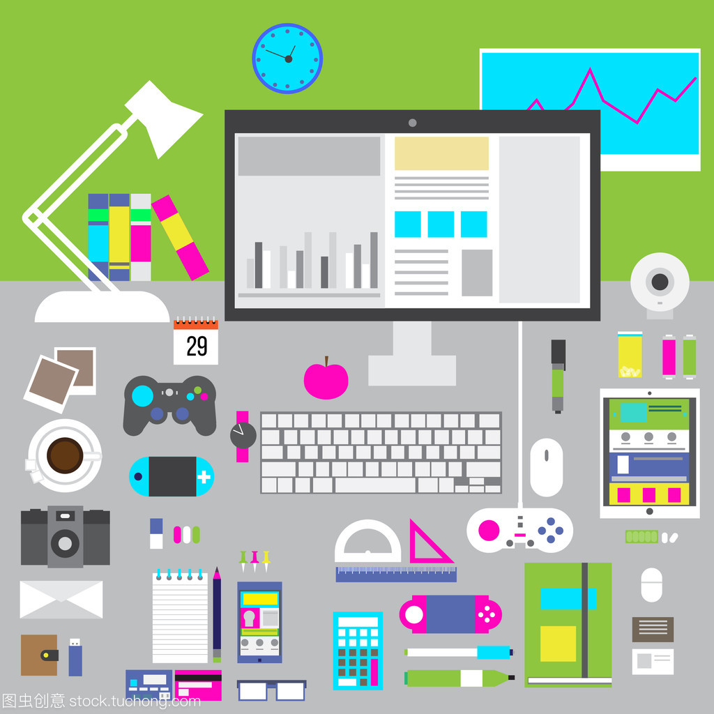 矢量圖概念圖標設計在技術服務管理中的要素解析